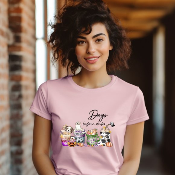 Fall Paws Shirt, Dog Paw Fall Vibes Shirt, Fall Season Shirt, Dog Lover, Dog Mom - Picture 3 of 4